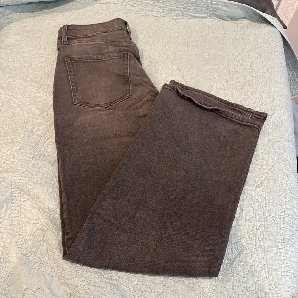 Hollister Gray High-Rise Jeans